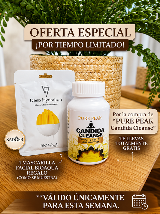 CANDIDA CLEANSE - Mascarilla de regalo
